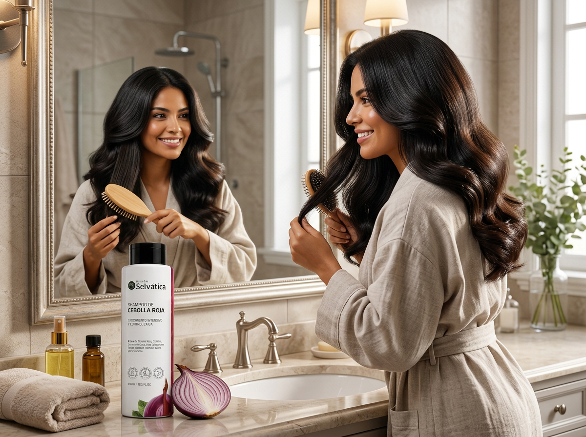 Cabello con más cuerpo y brillo tras la rutina