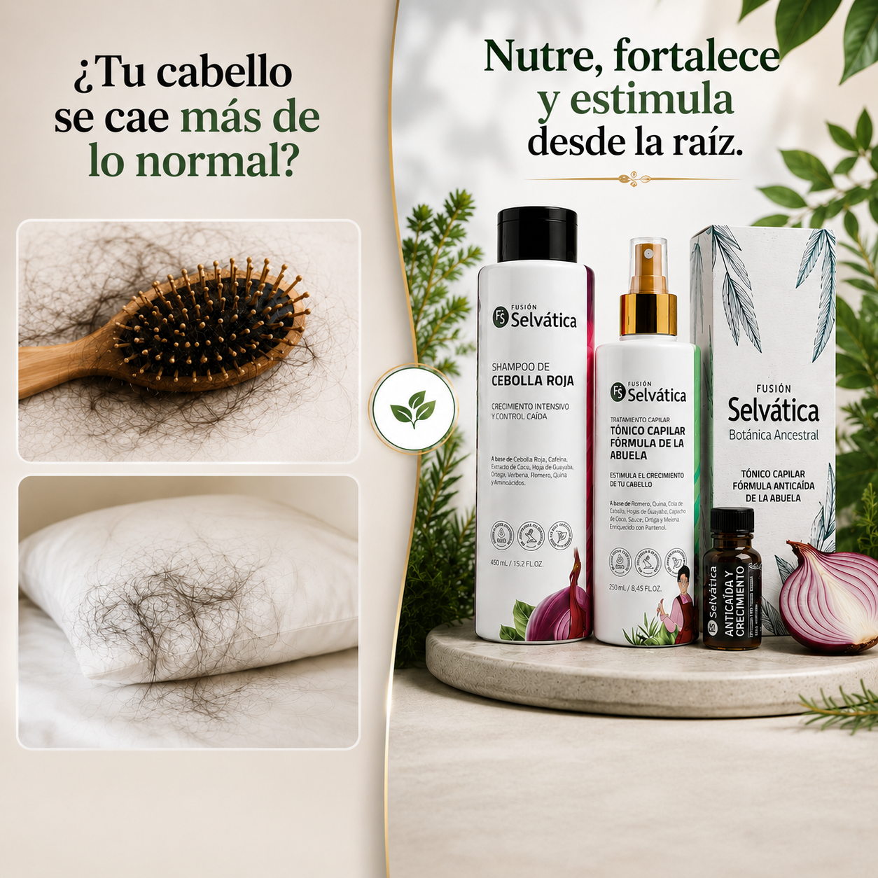 Problema de caída del cabello